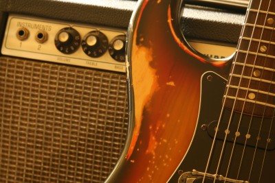Guitar and Amplifier