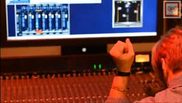 Ray at the mixing board